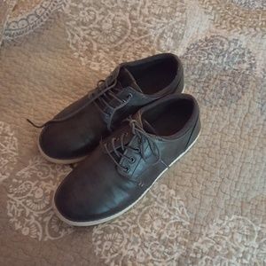 Smokey Grey Upscale Boys Dress Shoes